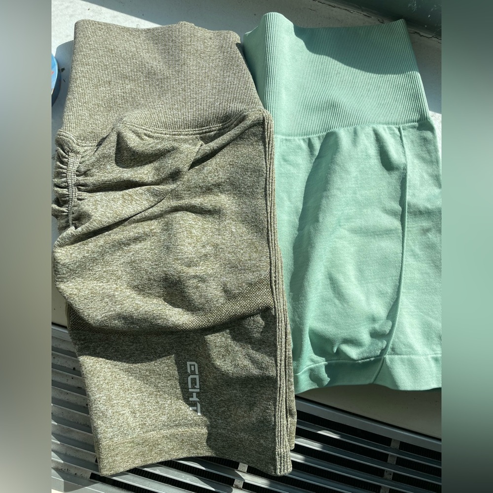 2 pairs of athletic shorts